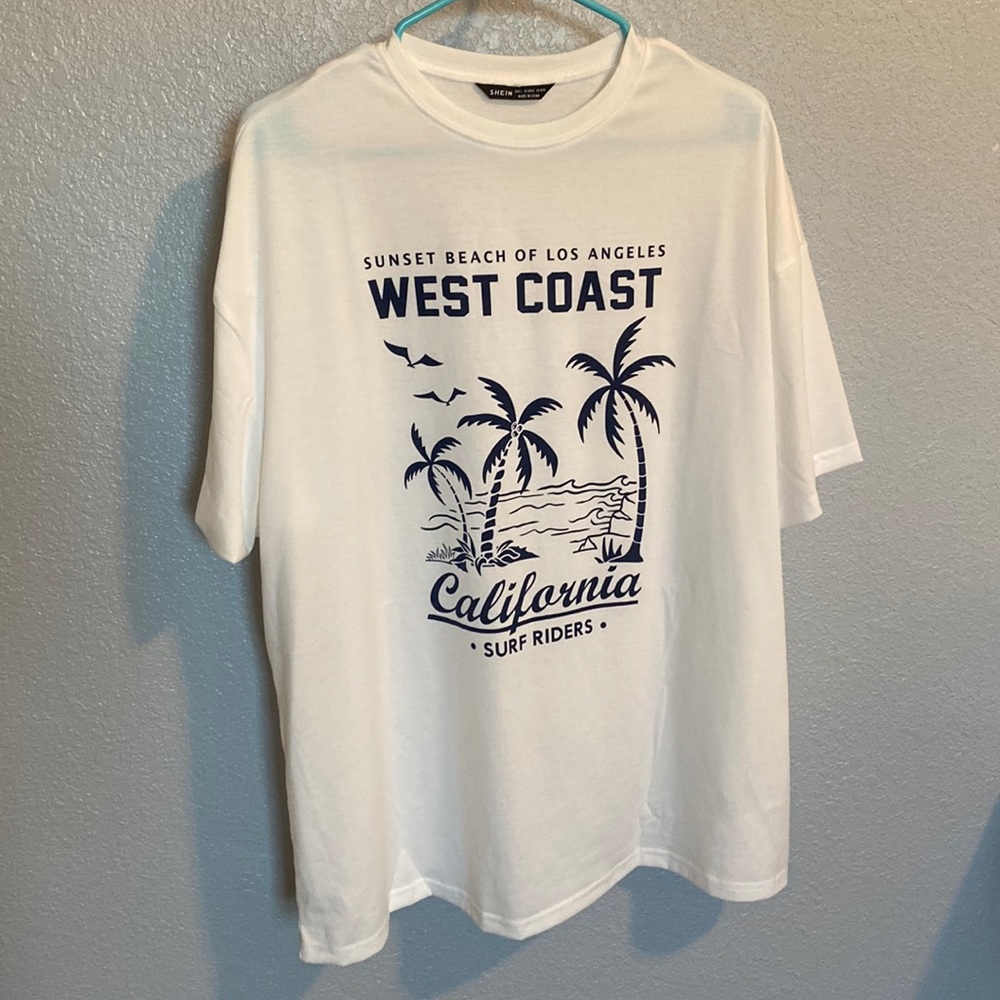 shein oversized tshirt size large